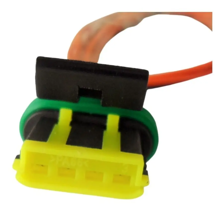 [MG10764] CONECTOR SONDA OXIGENO (naranja) LOGAN EICA